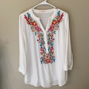 Solitaire Embroidery Tunic